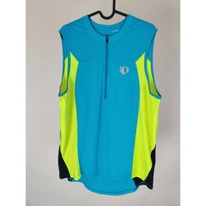(V) Pearl Izumi Select Women cycling jersey sleeveless IN-R-COOL sport sz XL